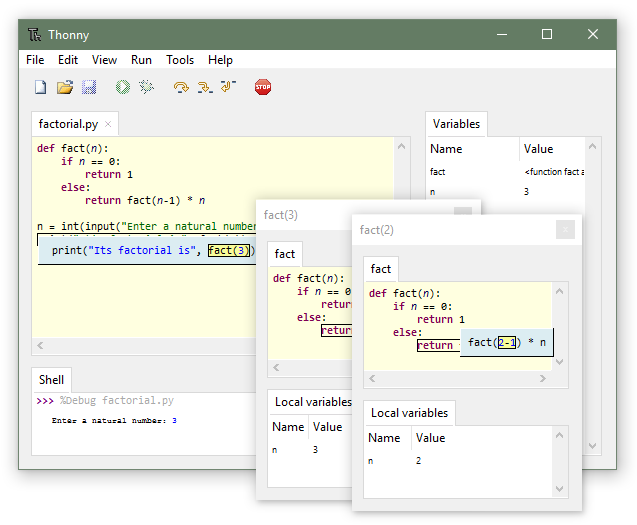 Thonny Python Ide For Beginners